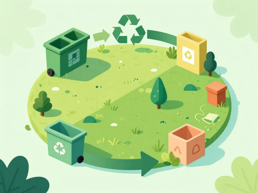 recyclage environnement déchèterie coublevie