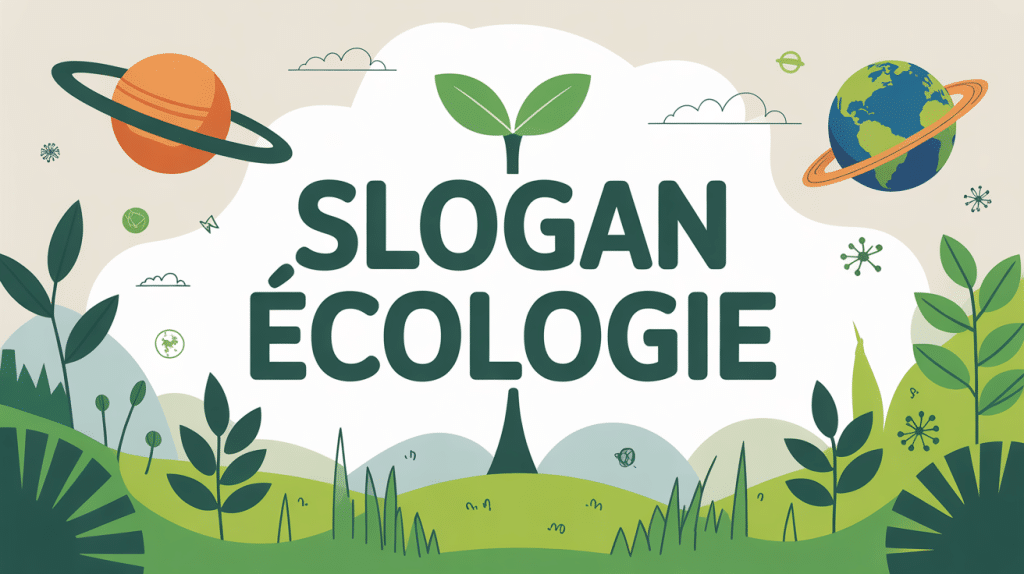 illustration inspiration creation slogan ecologie
