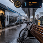 Transport et environnement vélo train bus gare française