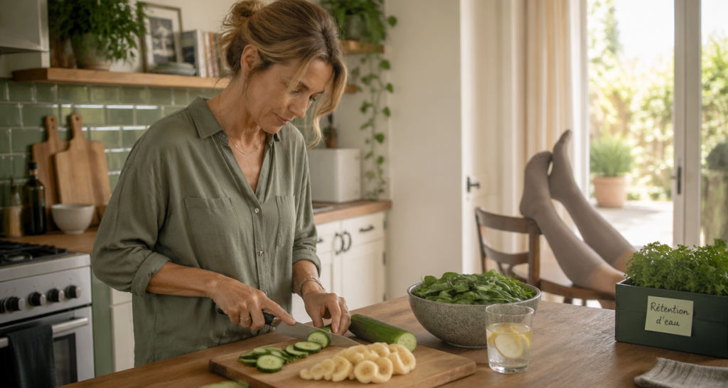 Lutter contre la retention d eau aliments naturels cuisine