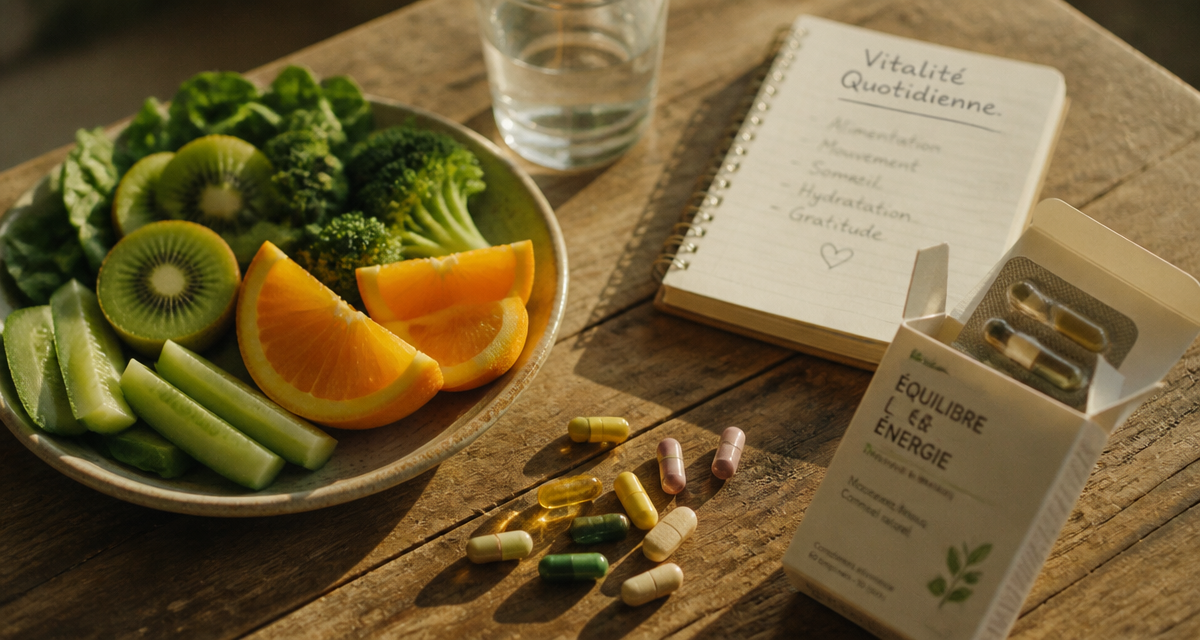 multi vitamines et mineraux avec fruits et legumes