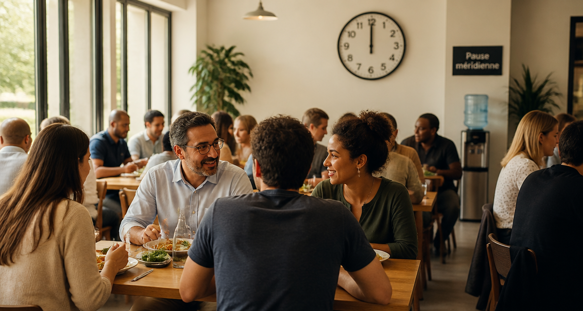 pause méridienne def salariés cantine