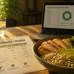 tableau glucide lipide proteine bowl équilibré