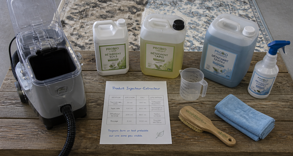 meilleur produit pour injecteur extracteur et accessoires sur table