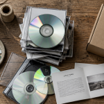 ou jeter les cd sur un bureau recyclage