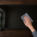 peut-on nettoyer un écran tv avec du produit à vitre