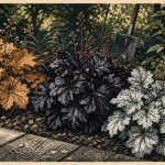 Les plus belles heuchères en bordure d’ombre