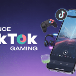 agence tiktok gaming illustration smartphone elements gaming