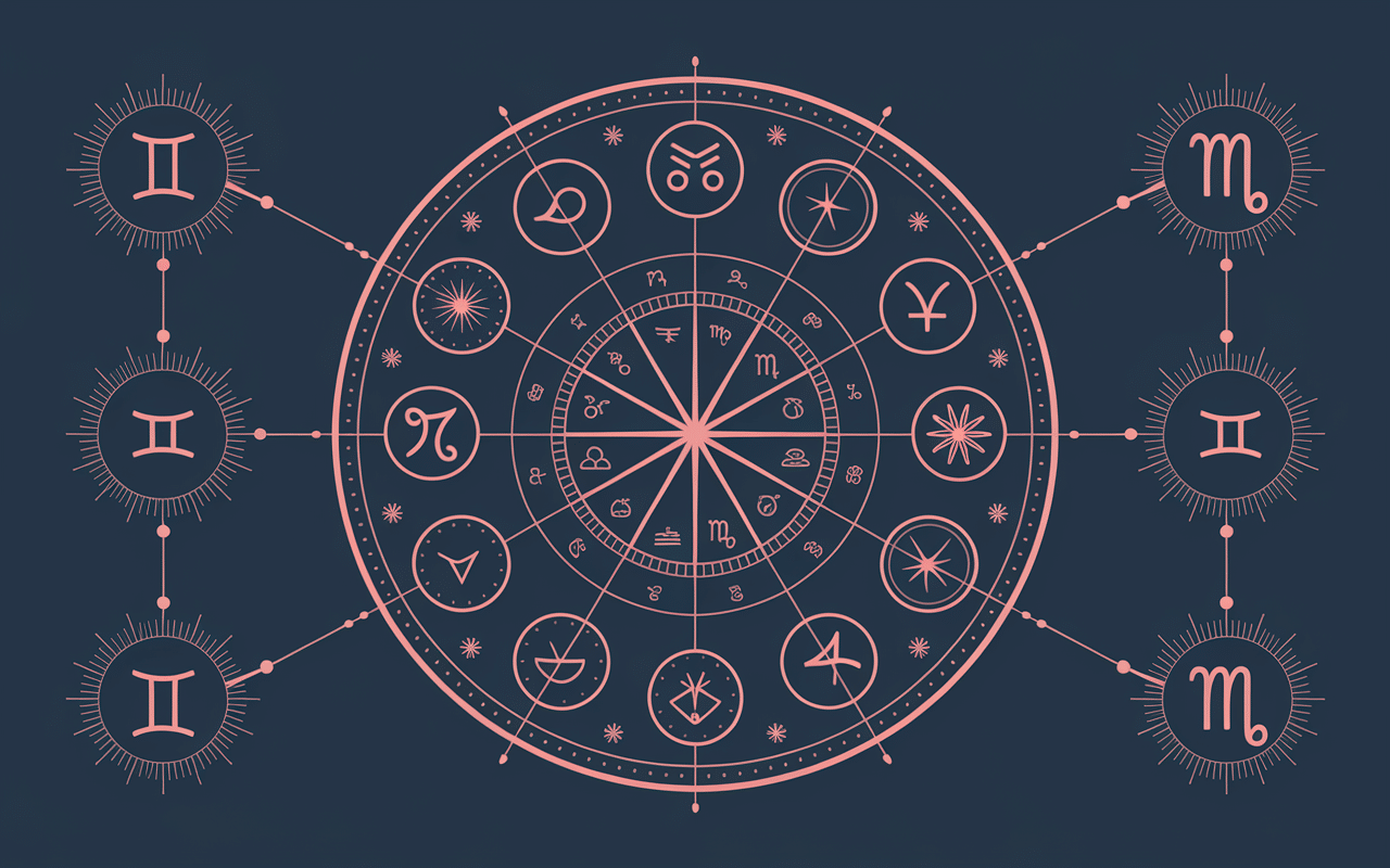 Infographie branding astral étapes vers identité visuelle