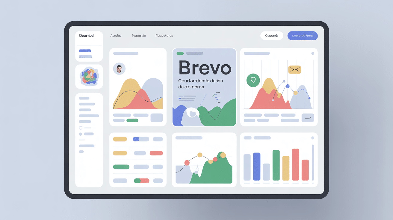 interface brevo marketing digital sur écran