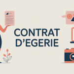 contrat d'egerie def illustration silhouette contrat
