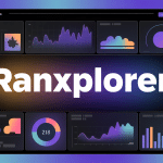 Interface ranxplorer tableau de bord SEO