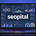 Interface Seopital ordinateur données SEO