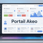 akeo portail vue tableau de bord