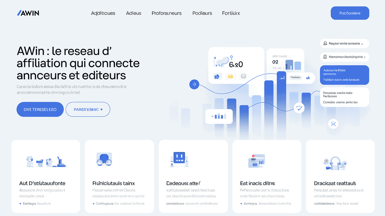 awin interface affiliation connecte annonceurs editeurs