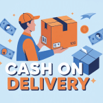 cash on delivery livreur remet colis paiement
