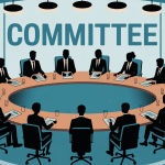 Image Committee table de réunion