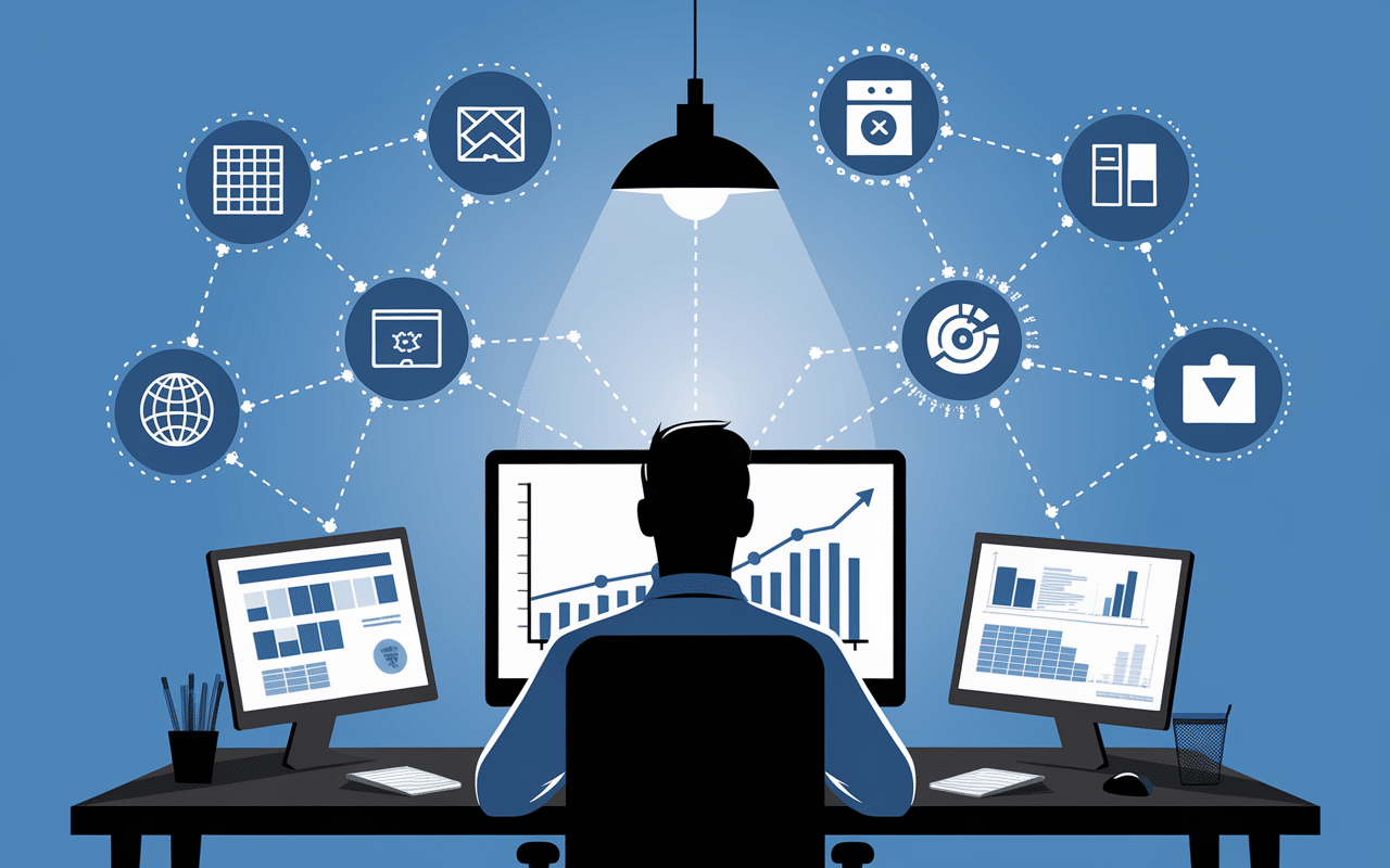 profil professionnel cédric guérin dyez avec éléments technologiques