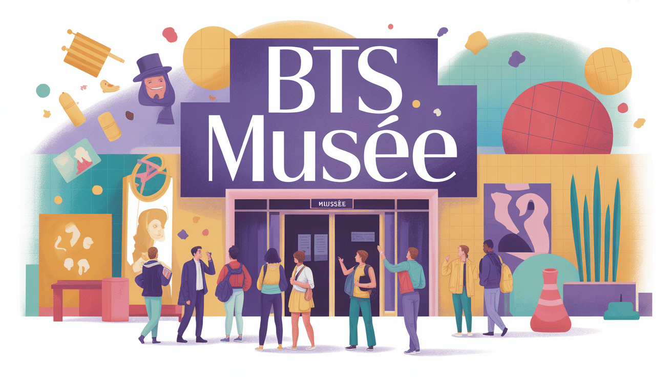illustration bts musee acces metiers