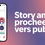 illustration comment mettre une story amis proche en public