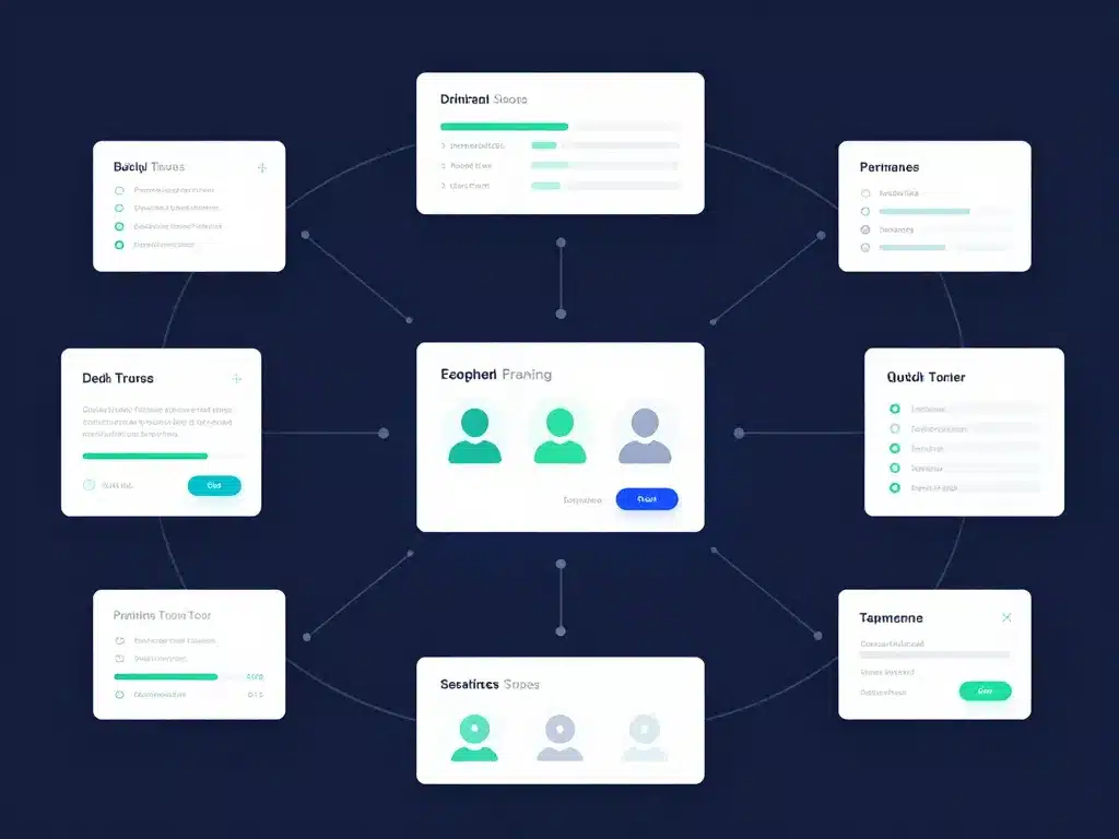 Diagramme illustrant les fonctionnalités et usages principaux de formaxio