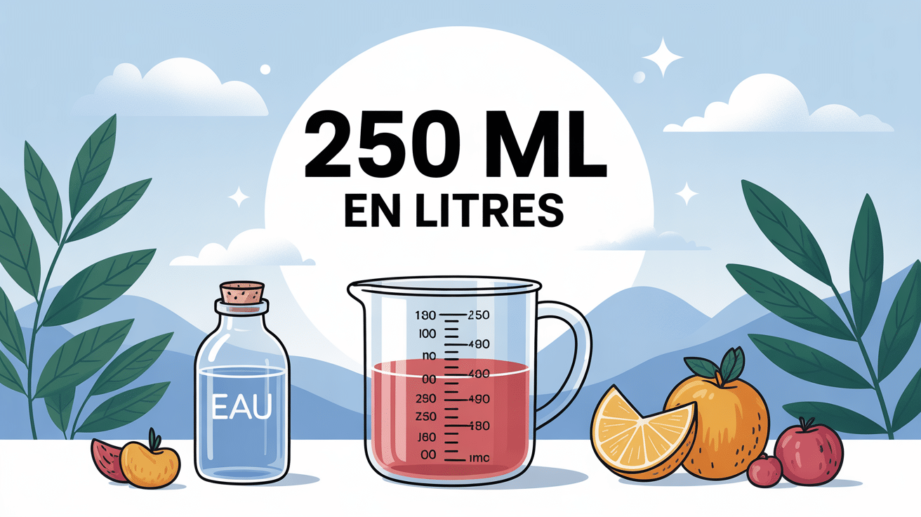 conversion 250 ml en l visuel principal