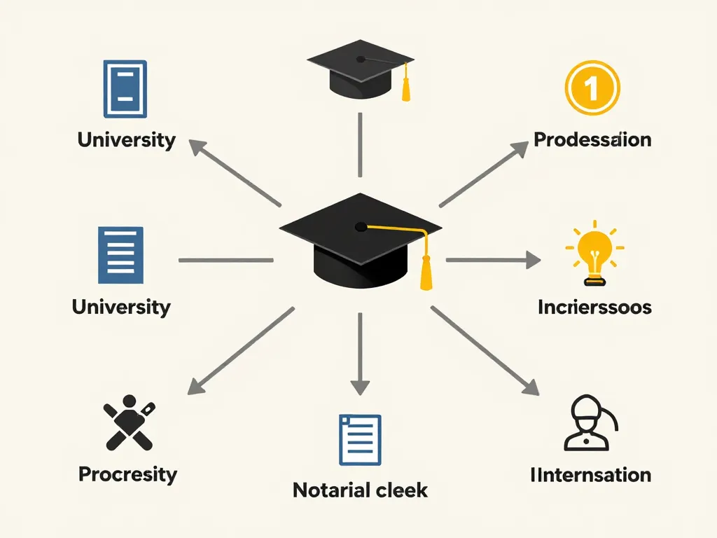 Devenir clerc de notaire études et formations illustration