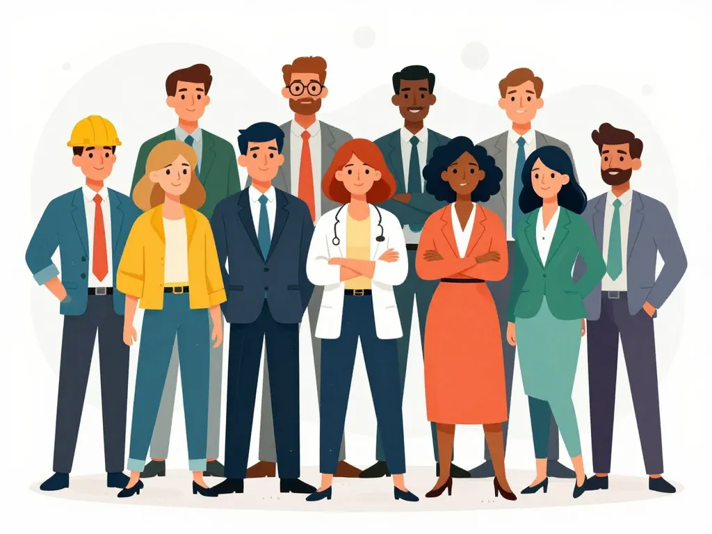 entreprise française qui recrute en italie illustration profils professionnels