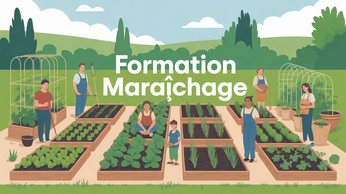 illustration formation maraîchage parcours professionnels