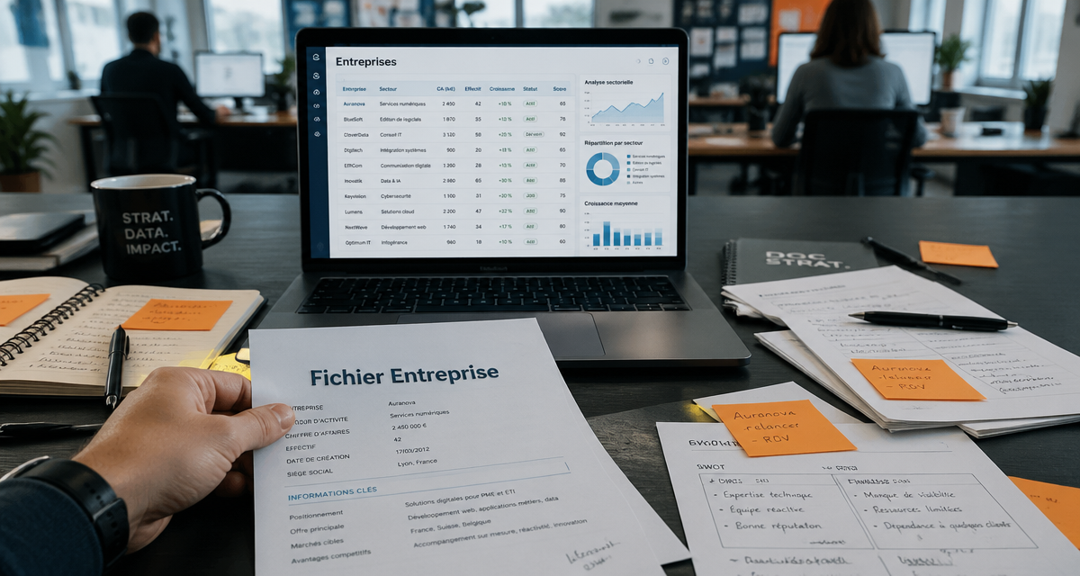 fichier entreprise open space analyse