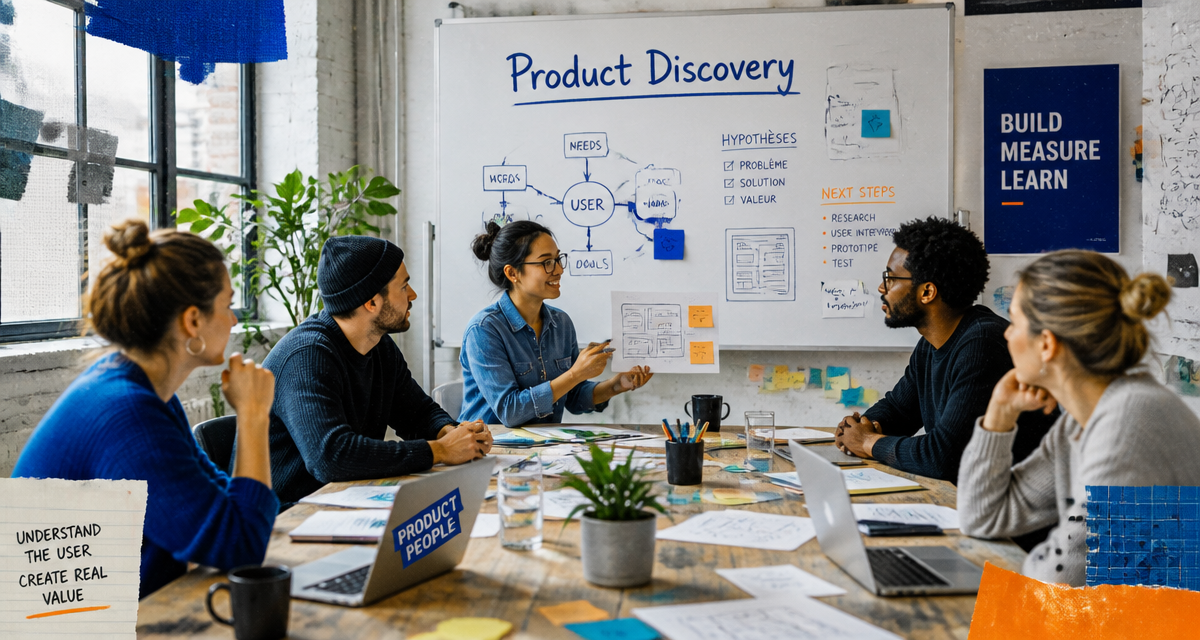 agence product discovery équipe atelier open space