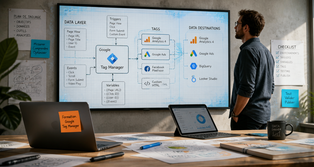 formation google tag manager consultant écran
