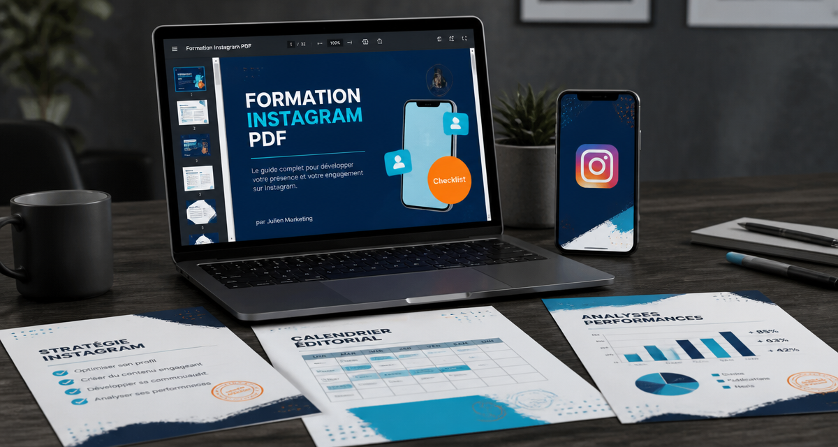 formation instagram gratuite pdf ordinateur smartphone checklist