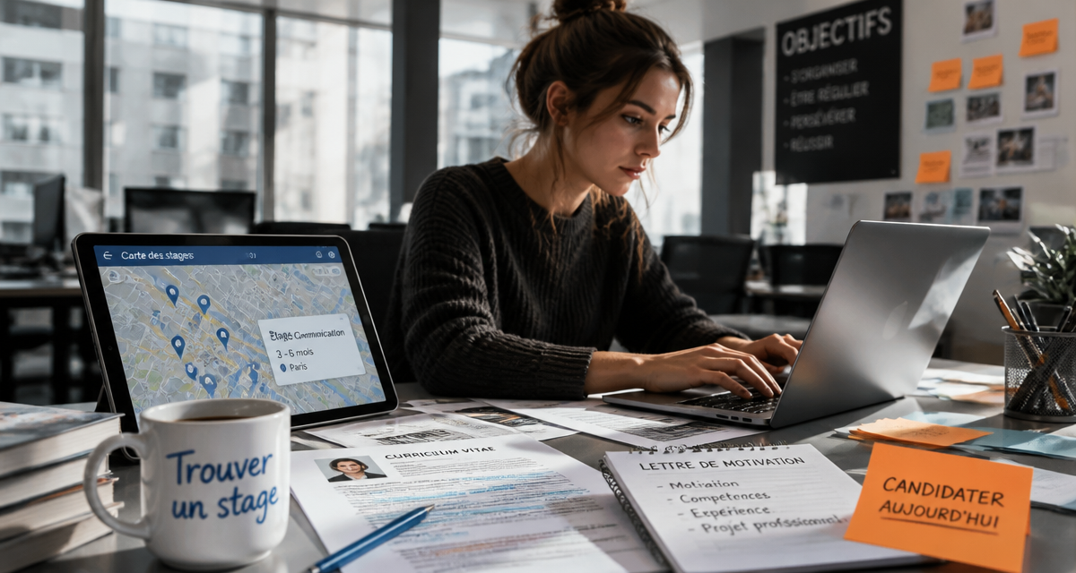Trouver un stage jeune femme lettre de motivation
