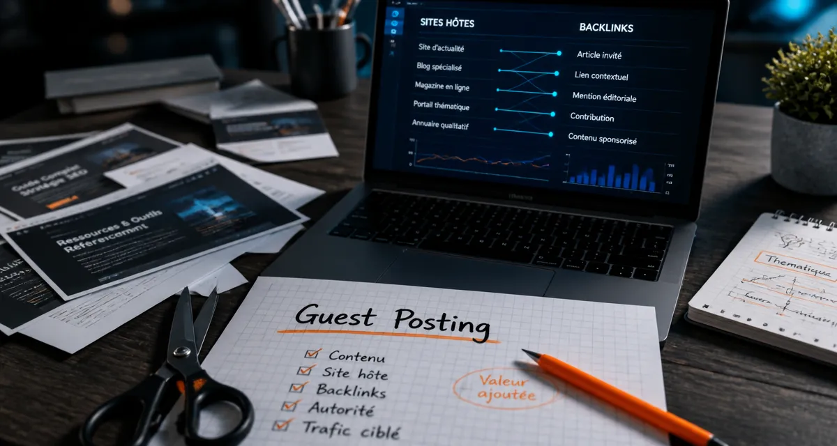 Guest posting : backlinks sans pénalité Google