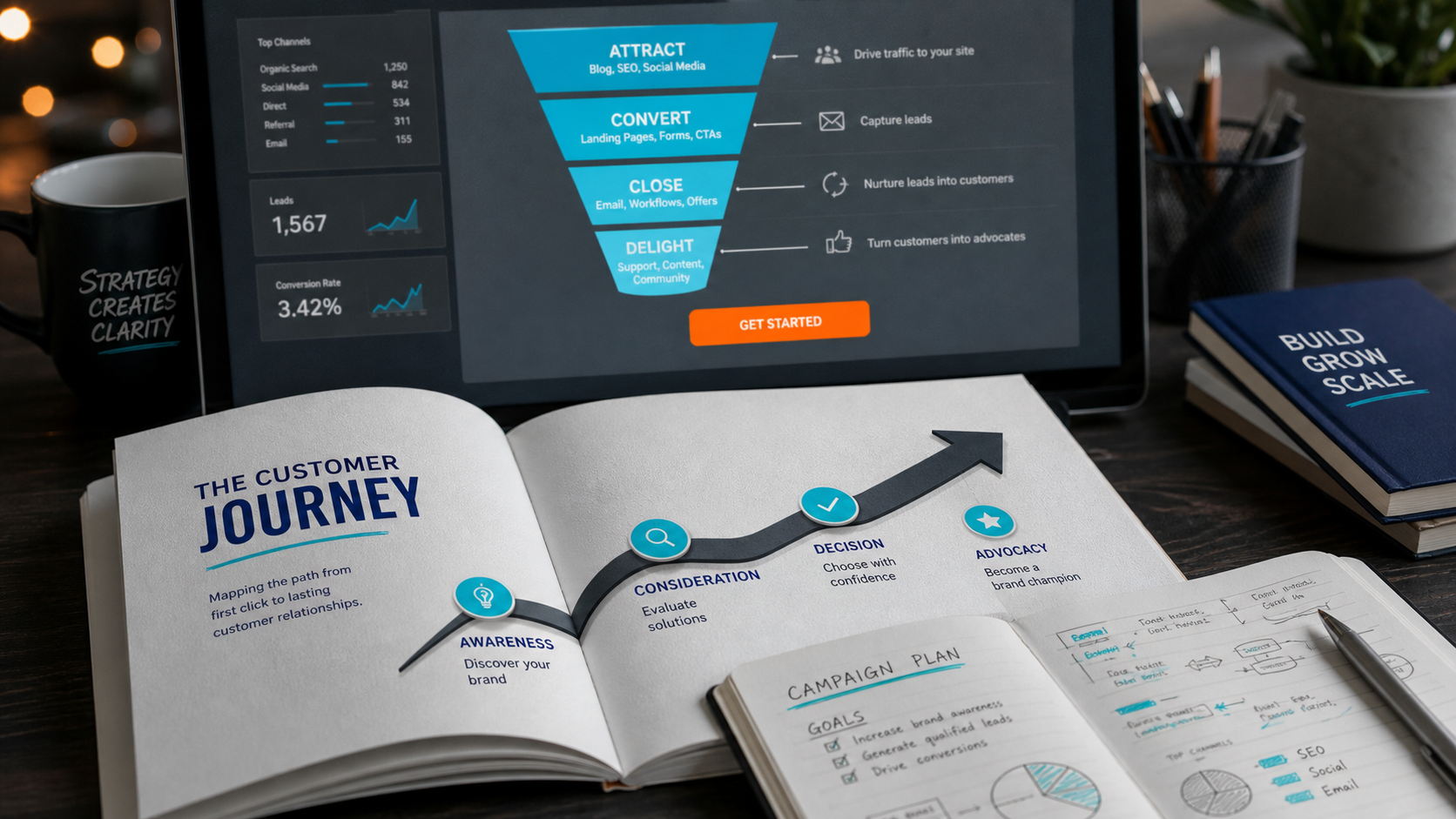 Inbound marketing définition : 4 piliers pour attirer des clients