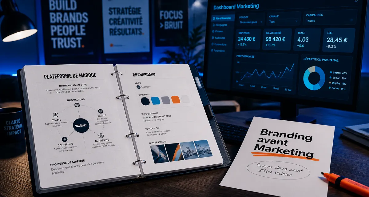 Marketing branding : distinguer tactique et identité