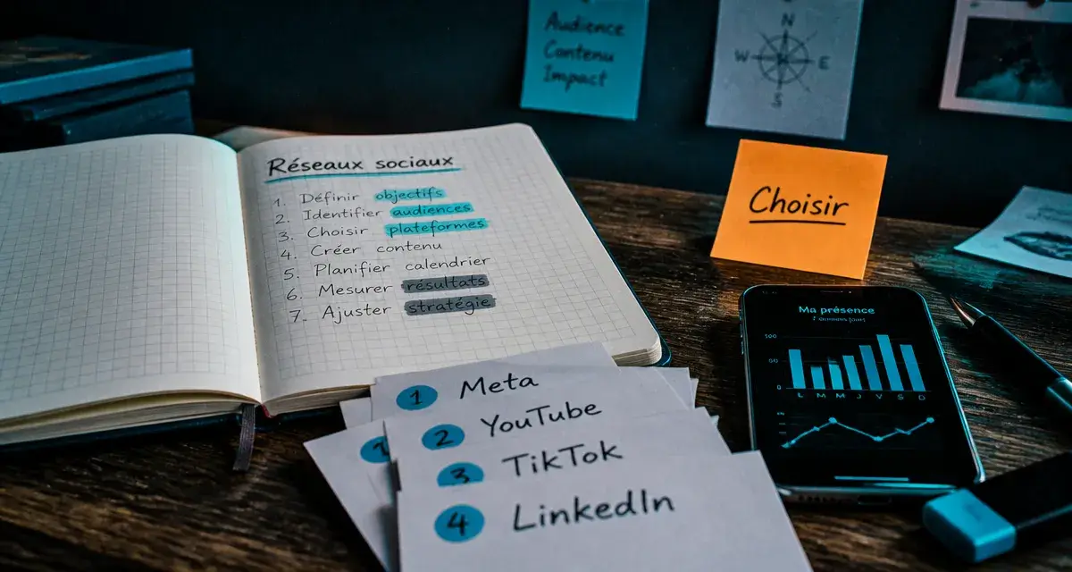 Reseau sociaux liste : plateformes à choisir selon chiffres clés