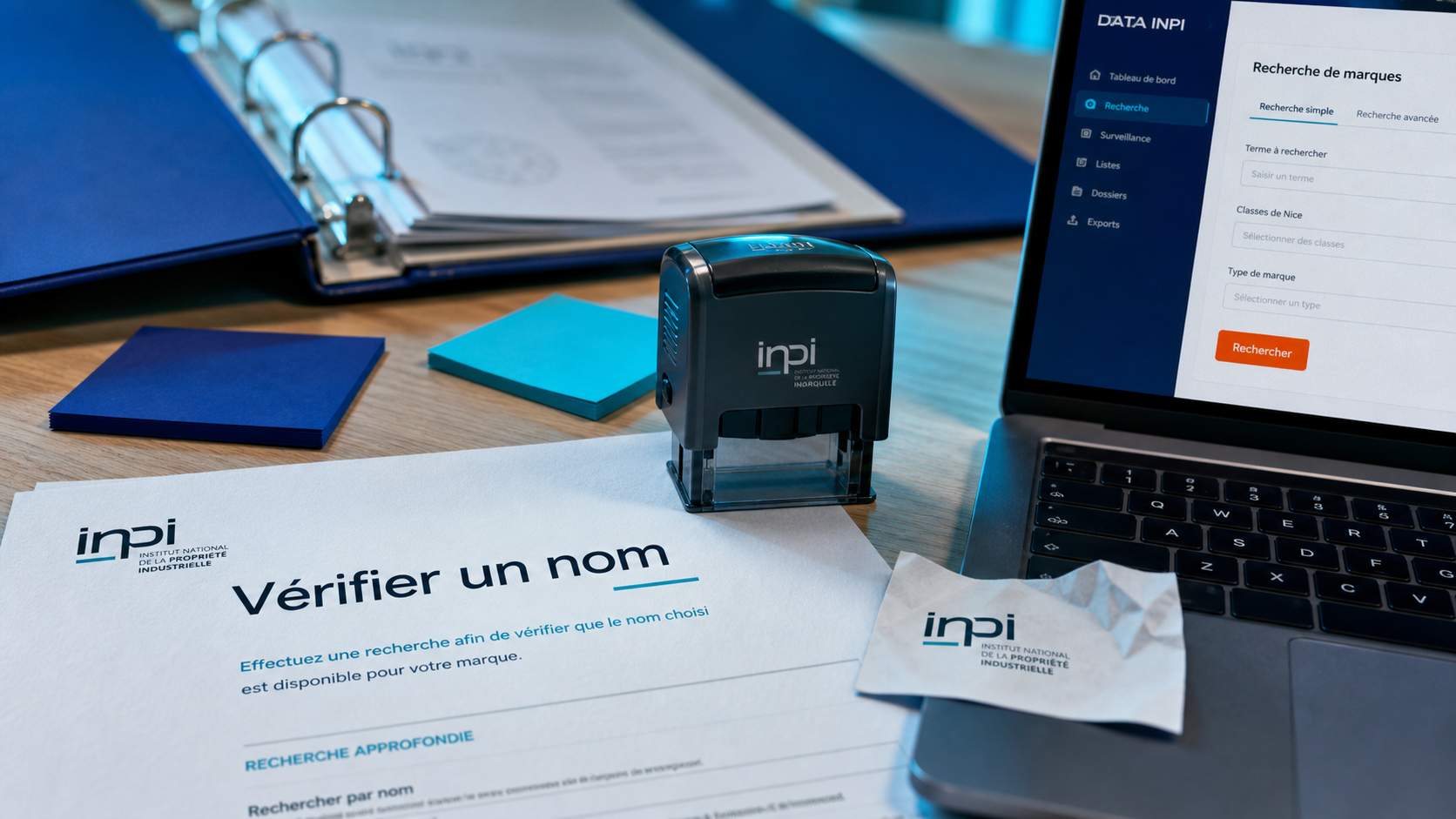 Nom disponible entreprise : vérifier un nom INPI