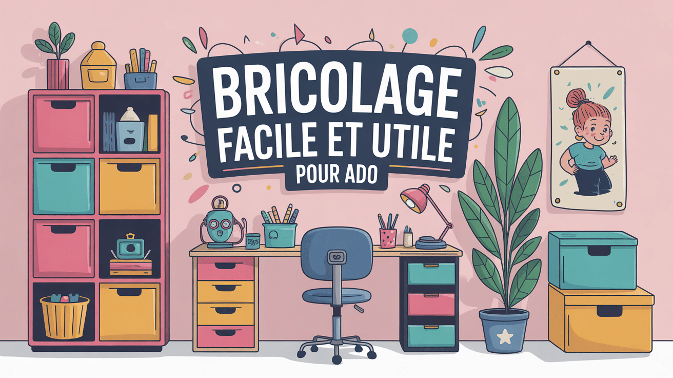 Espace chambre ado bricolage facile et utile
