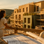 faut il acheter en vefa aujourd'hui couple observe chantier immobilier