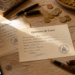 a quoi sert une quittance de loyer sur table quittances et clés