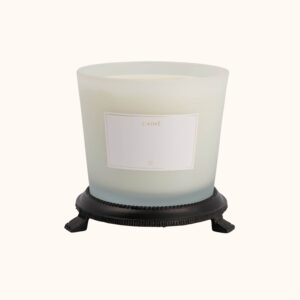 Standaard bij l'aimé Candles tafelstandaard model klassiek zwart aluminium