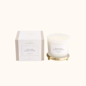 this candle from laime candles burns for grandma, memorial candle grandmas
