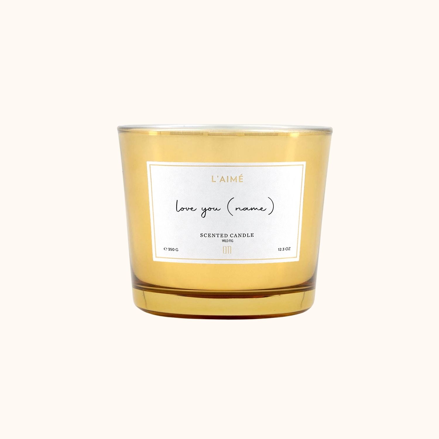Laimecandles scented candle romance