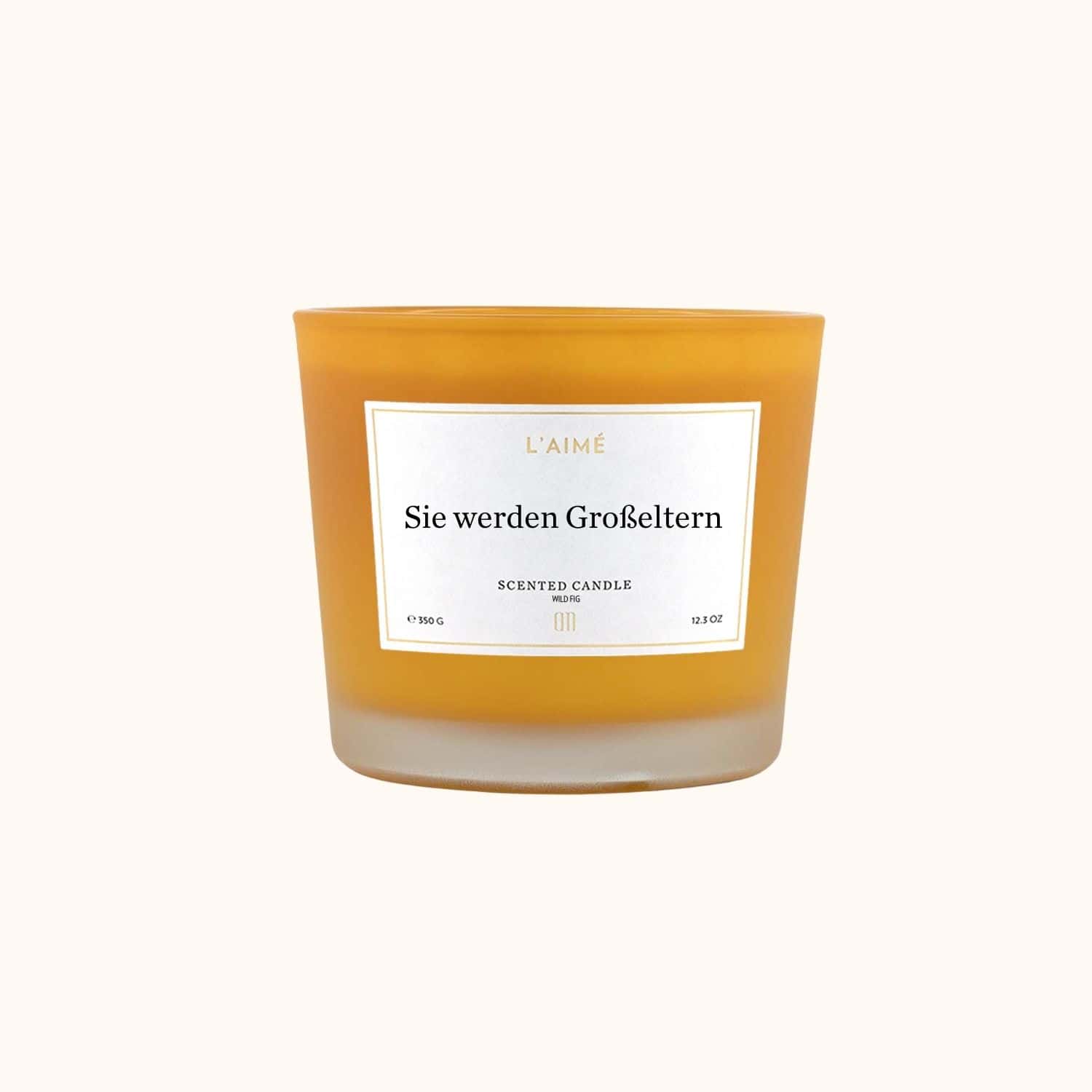 Laimecandles Duftkerze Geburt Großeltern