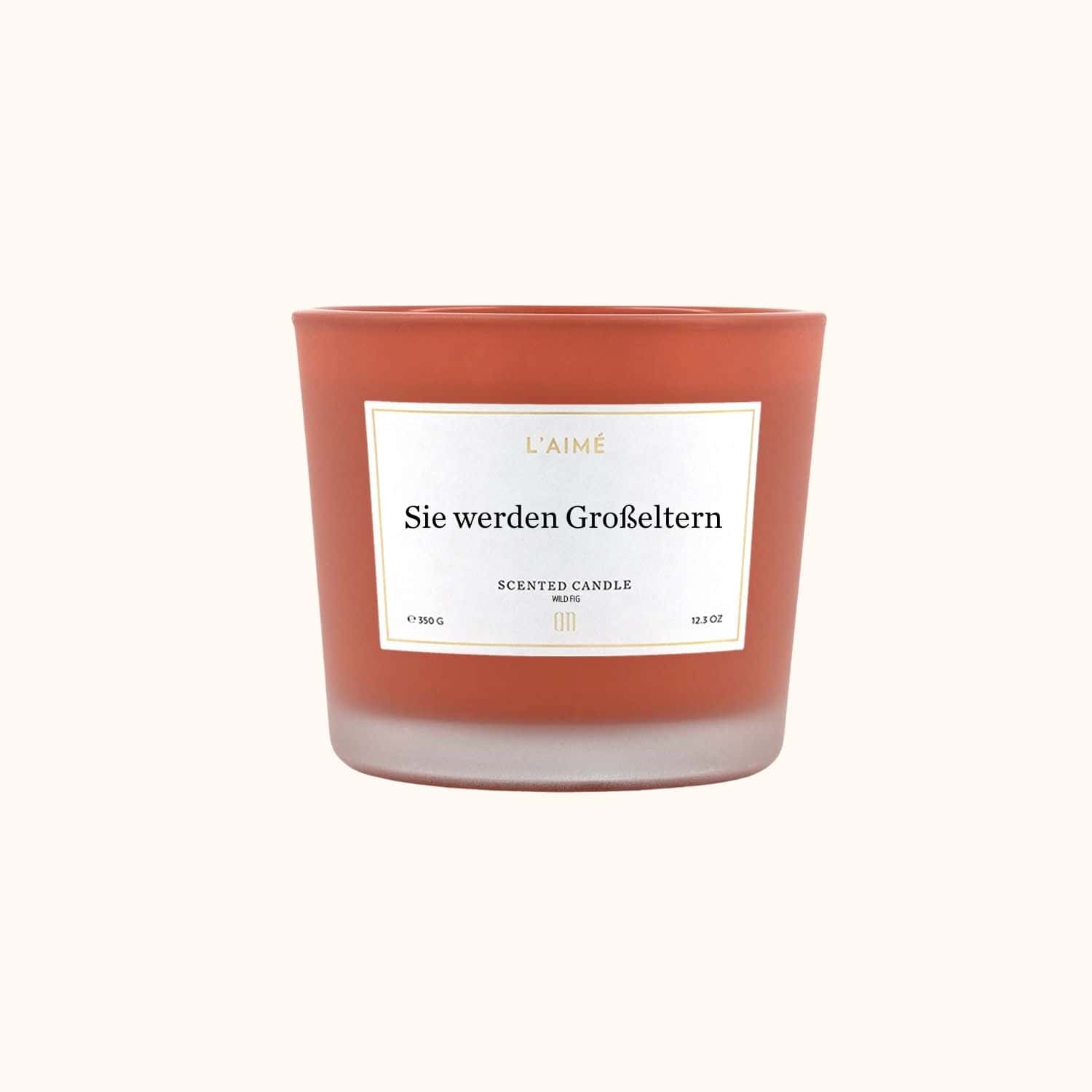 Laimecandles Duftkerze Geburt Großeltern