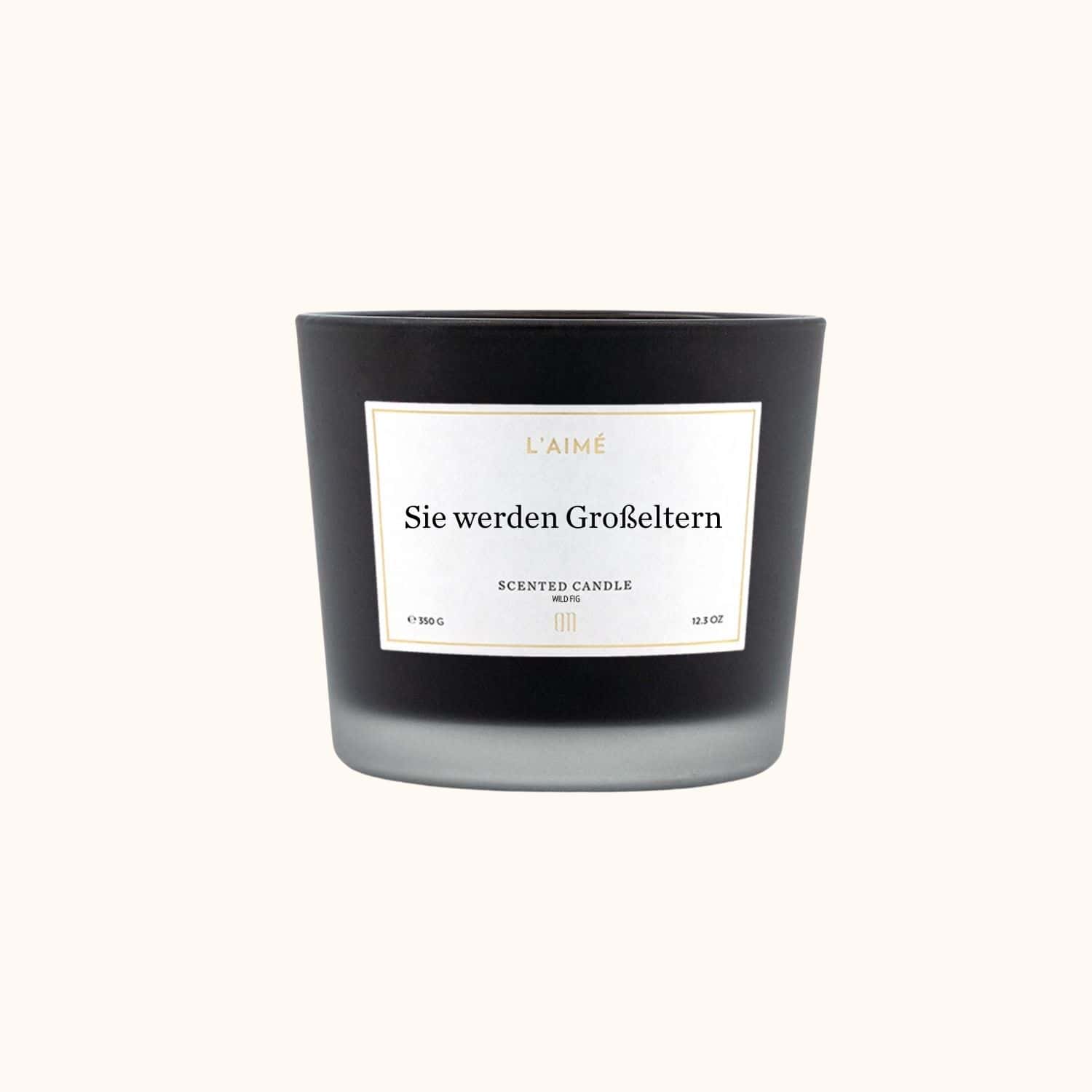 Laimecandles Duftkerze Geburt Großeltern