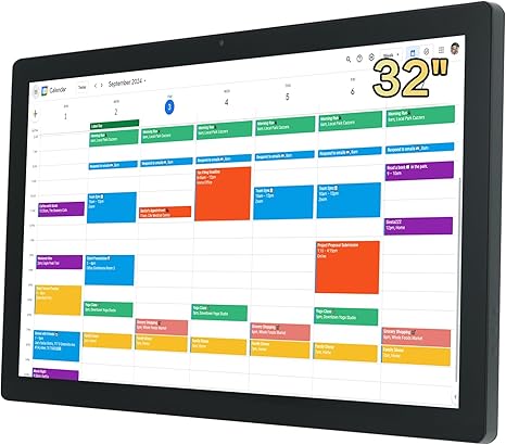 Stylish & Functional: Design Your Space Around an Electronic Wall Calendar
