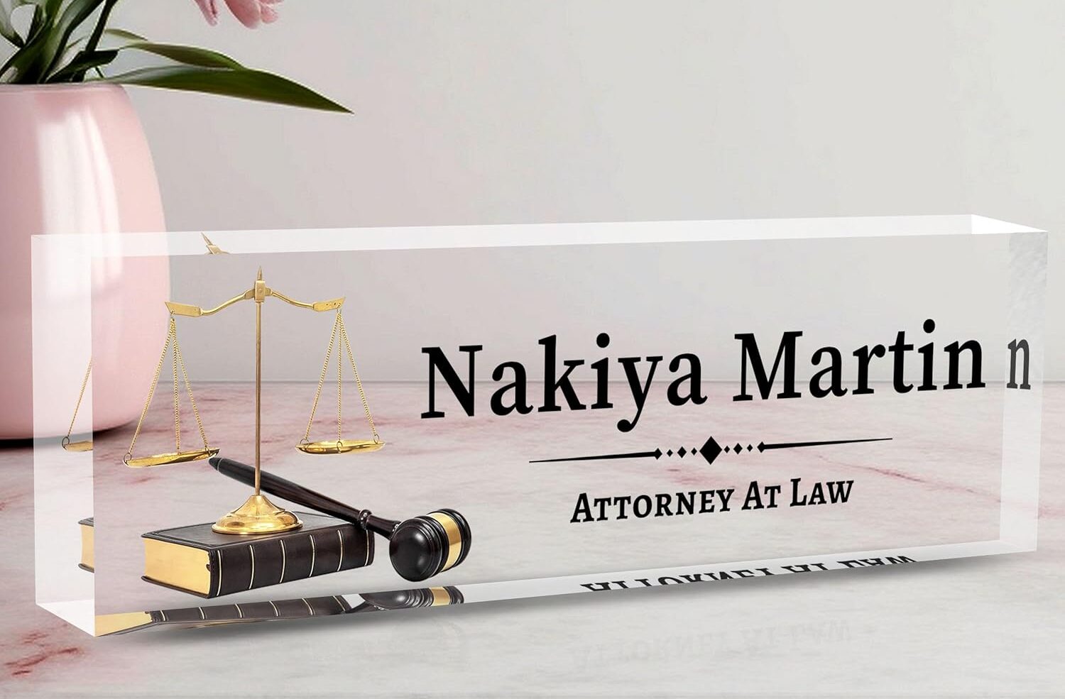 desk name plates